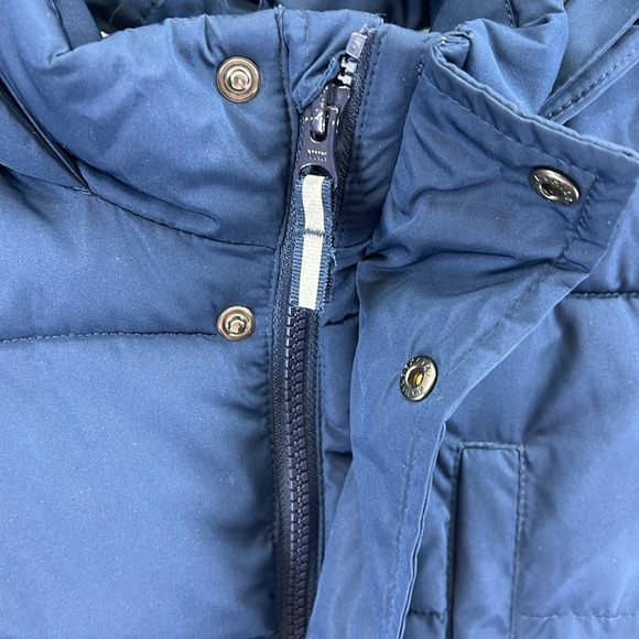 Member’s Mark Ultimate Snow Jacket Sz 5-6 Navy Quilted Puffer Hood Thick Warm - Picture 4 of 13